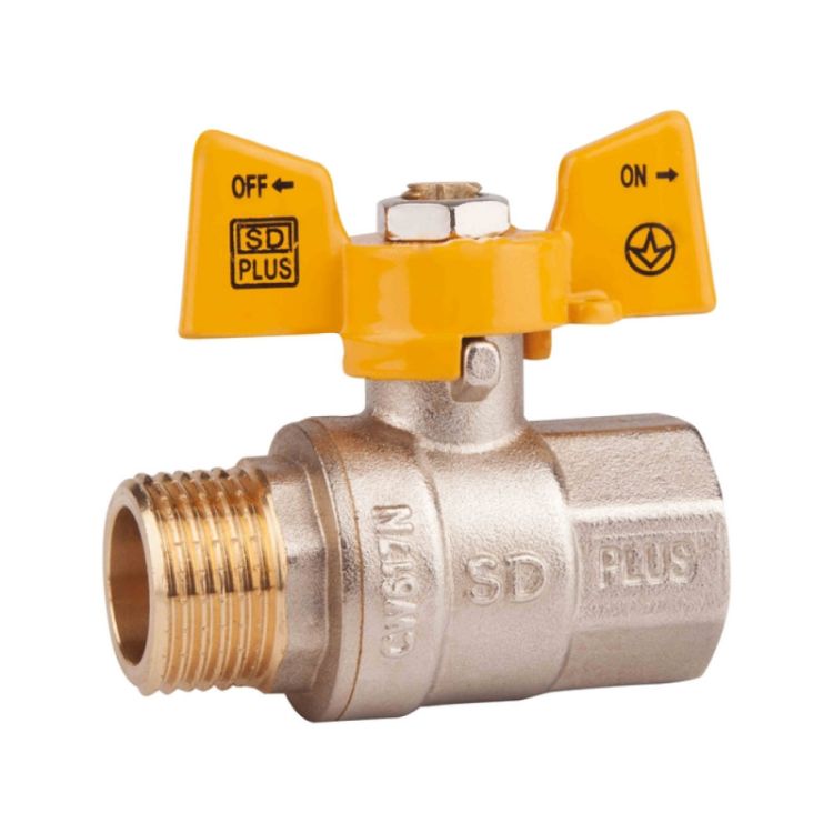 Кран кульовий SD Plus 3/4&amp;quot; БГШ газ PN40 - 1