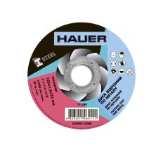 Диск відрізний по металу Hauer 125х1,6х22 17-249
