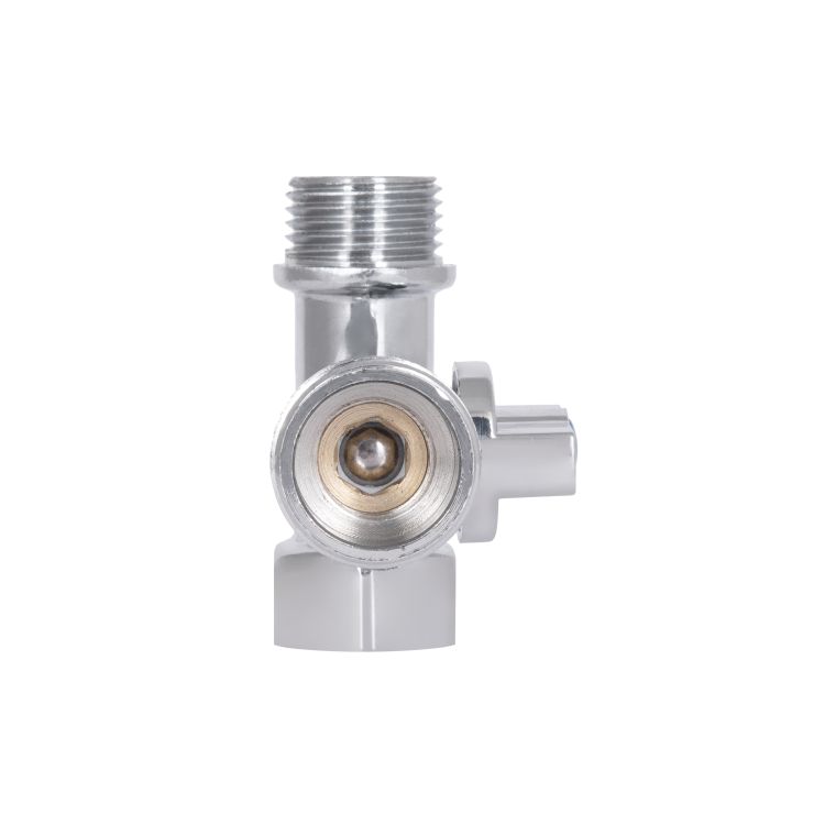 Кран шар. трійний Sandi 1/2-3/4-1/2 SD186W152015 - 8