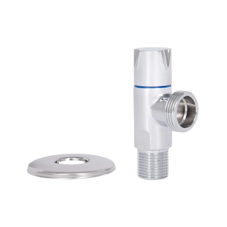 Кран кутовий 1/2*3/4 (кругл.) с керам.буксой SF342W1520 Forte 342 - 7