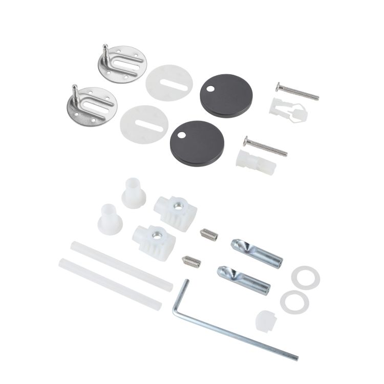 Унітаз підвісний Qtap Jay Ultra Quiet 485х360х320 мм, Matt Black, сидінням Slim Duroplast/ Soft-close/ Quick Relase QT07335177MB - 9