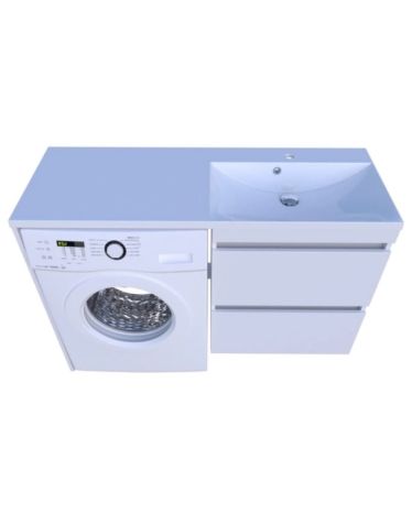 Тумба 1250x460x890 Jamaica R+ ум. Amelia R 1245 (поличка зліва) Fancy Marble - 2