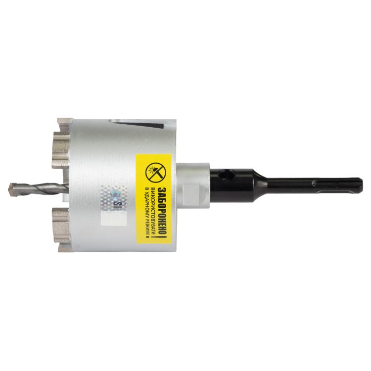 Коронка алмазная по бетону Ø82мм + хвостовик 110мм М16 SDS-plus ULTRA (1510772) - 4