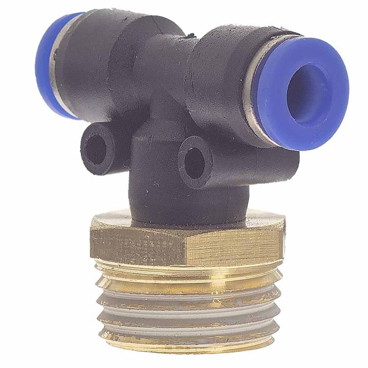 Штуцер цанговий (Т-подібний) Ø6*6*6мм МТ 1/2&amp;quot; Sigma (7027351) - 3