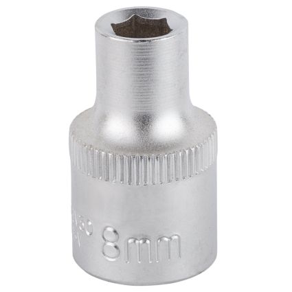 Насадка шестигранна коротка 1/2&amp;quot; 8мм CrV mid Sigma (6071081) - 1