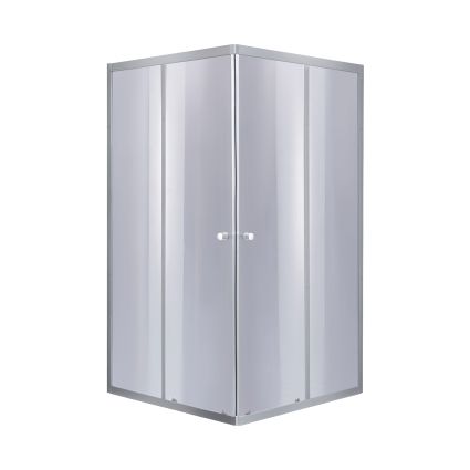 Душова кабіна Lidz Wawel SC90x90.SAT.LOW.GR, скло тон. 4 мм + піддон KAPIELKA ST90x90х14 Lidz - 3