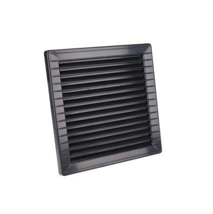 Решітка airRoxy AKUSzSg 170x170 100 graphite (02-256) - 3