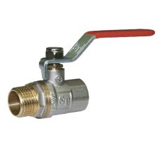 Кран шар.3/4" нв чр SANTAN эконом