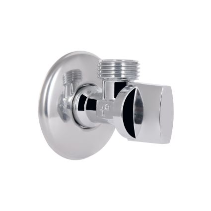 Кран угл. шар. Sandi 1/2&amp;quot; - 1/2&amp;quot; Ф (унитаз) ST80 sanlux SD185W1515 - 5