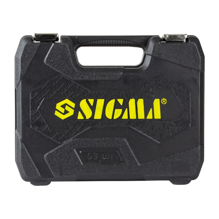 Набір насадок торцевих і біти 1/4&amp;quot; 53шт CrV Sigma (6003521) - 2