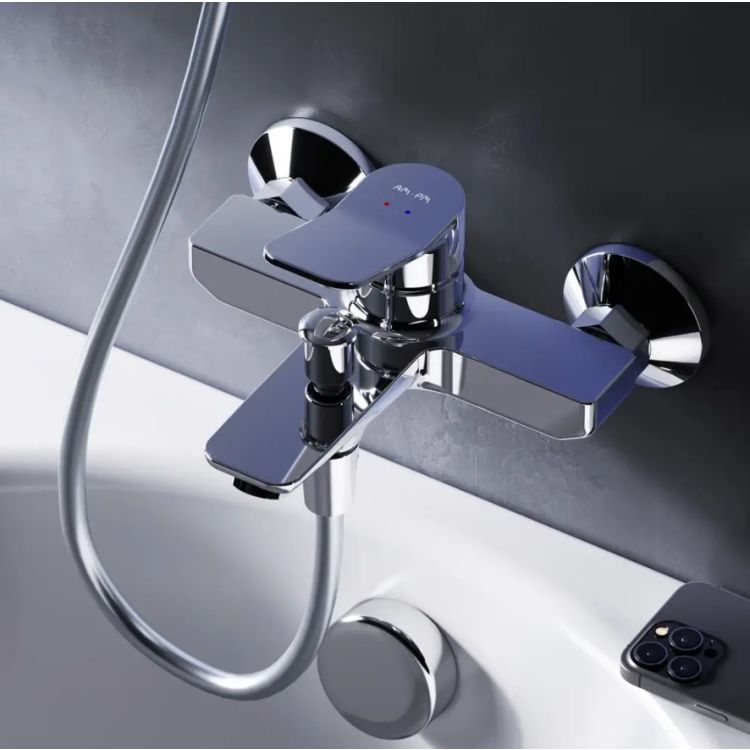 Смеситель д/ванны и душа излил 164 мм, хром F85A10000 X-Joy AM/PM - 4