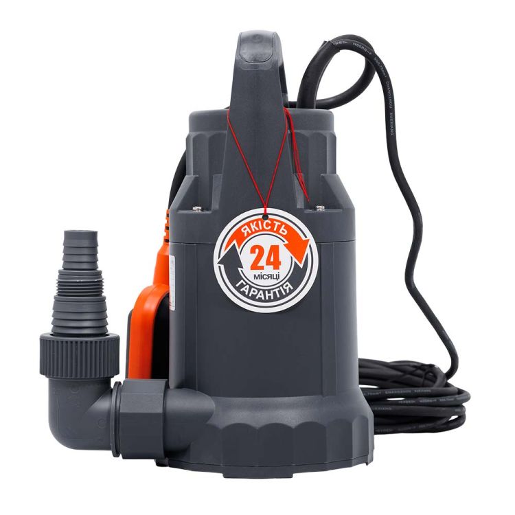 Насос дренажний садовий 0,55 кВт Hmax 9м Qmax 233л/хв (част. до 5мм) Leo - 8