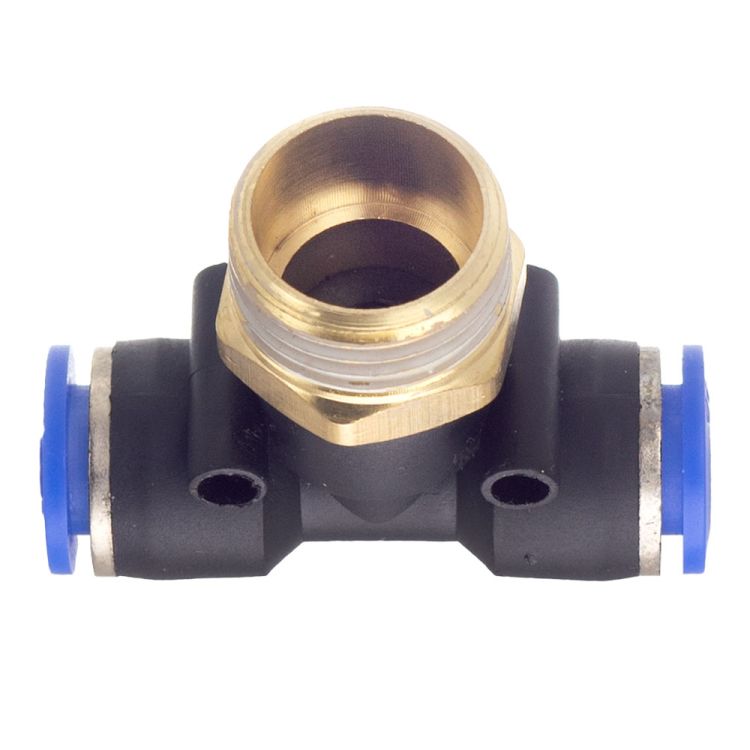 Штуцер цанговий (Т-подібний) Ø10*10*10мм МТ 1/2&amp;quot; Sigma (7027431) - 3