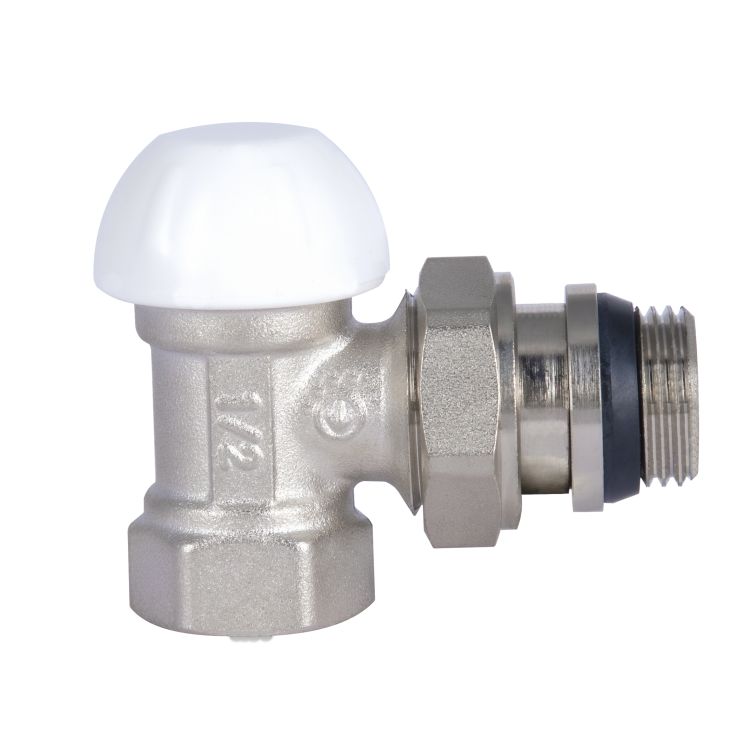 Кран рад. кутовий НИЗ з антипрот. посилен Forte 233W 1/2 Powerful - 5