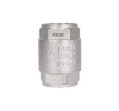 Зворотний клапан із латунним штоком Thermo Alliance Forte 1 1/2&quot;ВВ нікель TAF240W40