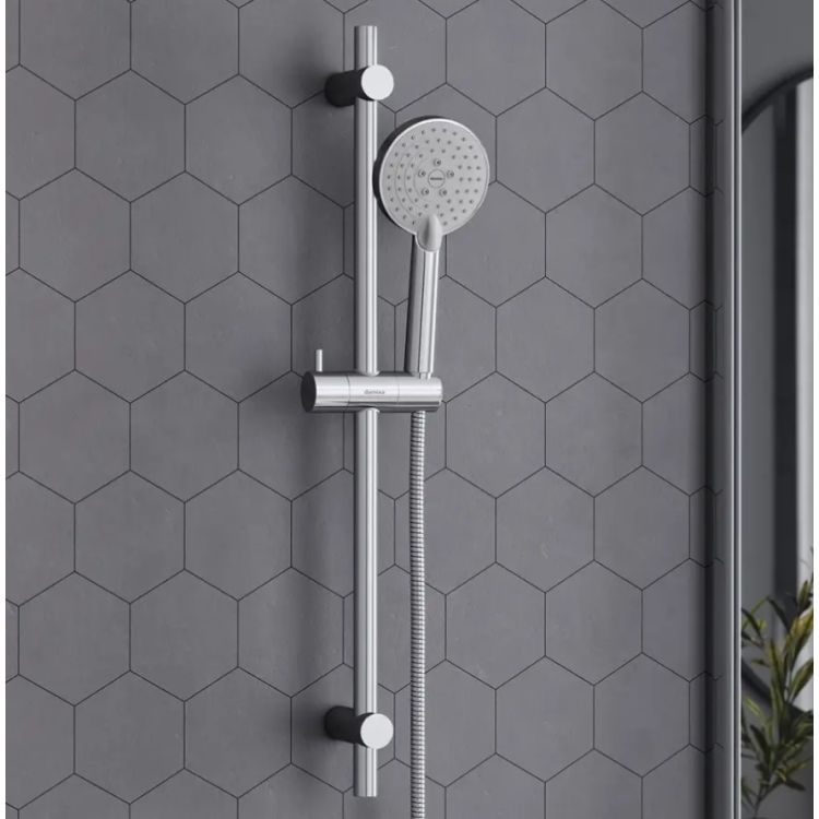 Смеситель д/душ. комплекта: ручной душ d - 100 мм, 1 функция, держатель 918100000 Origin One AM/PM - 3