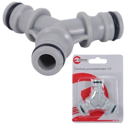Трійник д/з'єднувача 1/2&amp;quot; Intertool GE-1003 - 1