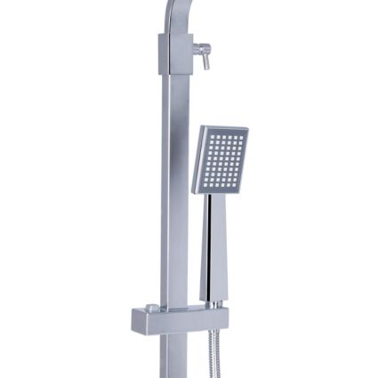 Душова система універсальна Qtap Sloup на три споживача (з виливом) QTSLO53103KNC49198 Chrome - 4