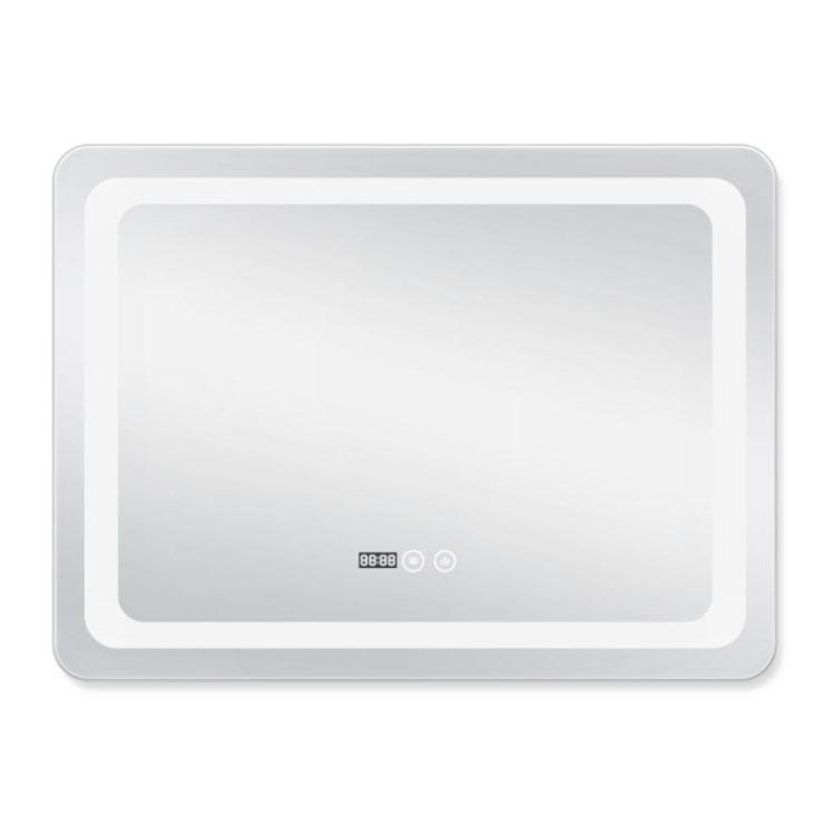 Зеркало Qtap Mideya с антизапотеванием 800х600 QT2078F908W - 3