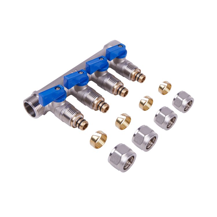 Колекторбалка 16*3/4 &amp;quot; 4-ой з перекриттям - 3