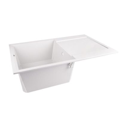 Кухонна мийка Lidz 790x495/230 WHI-01 (LIDZWHI01790495230) - 4