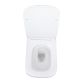 Унитаз подвесной Qtap Tern Ultra Quiet безобедочный с сиденьем Soft-close WHITE QT17332303AW - 6