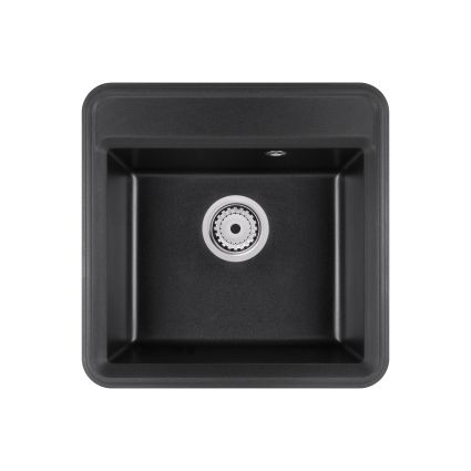Кухонна мийка Qtap CS 5151 Black (QTCS5151BLA) - 1