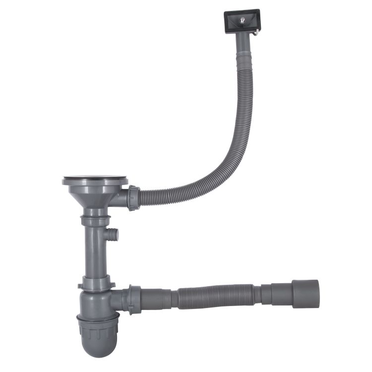 Кухонна мийка Brinex 490-A 0,6 мм Satin (BRIN490SAT06) - 8