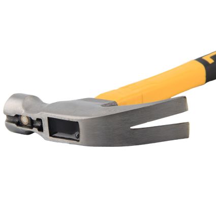 Молоток-гвоздодер 570г фиберглассовая рукоятка (магнит) SIGMA (4315051) - 3