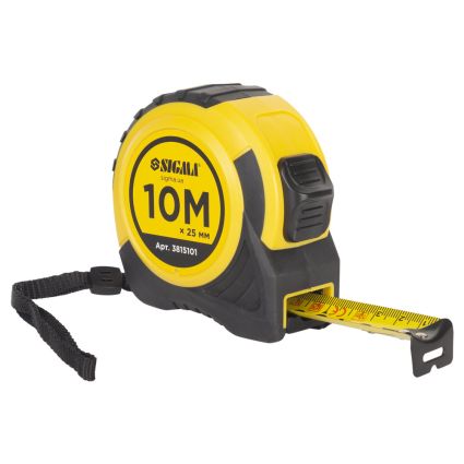 Рулетка shiftlock 10м*25мм Sigma (3815101) - 1