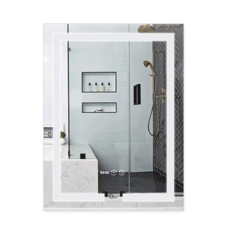 Зеркало Qtap Mideya с антизапотеванием 500х800 QT2078F936W - 1
