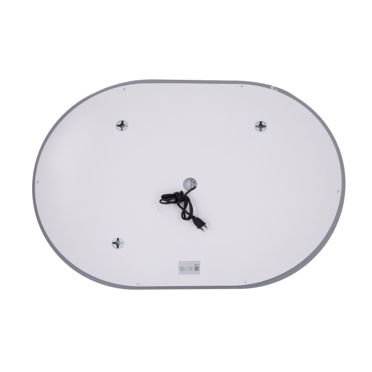 Зеркало Qtap Gemini 650х900 с LED-подсветкой Touch, с антизапотеванием, с димером, рег. темп. цвета - 10