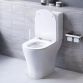 Унитаз-компакт безобедочный с сиденьем микролифт DX86C8600SC Sirius AM/PM - 3