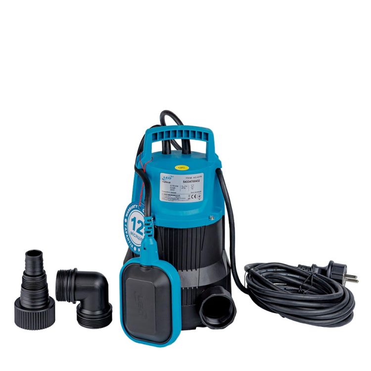 Насос дренажний садовий 0.4 кВт Hmax 6м Qmax 150л/мін LEO (773146) - 2