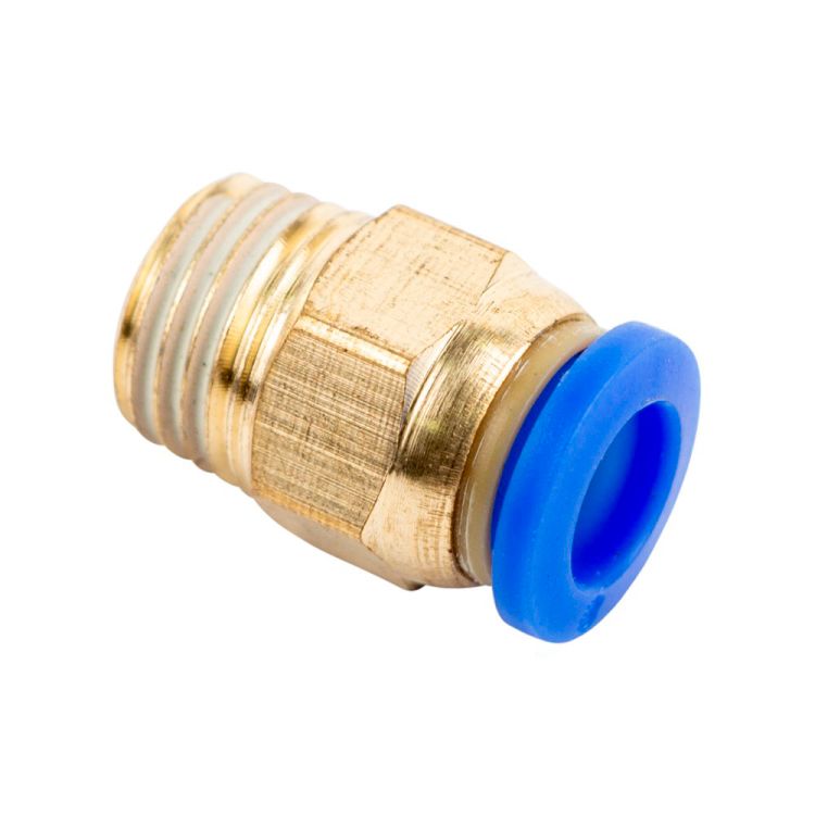 Штуцер цанговий (прямий) Ø12*12мм МТ 1/4&amp;quot; Sigma (7026971) - 1