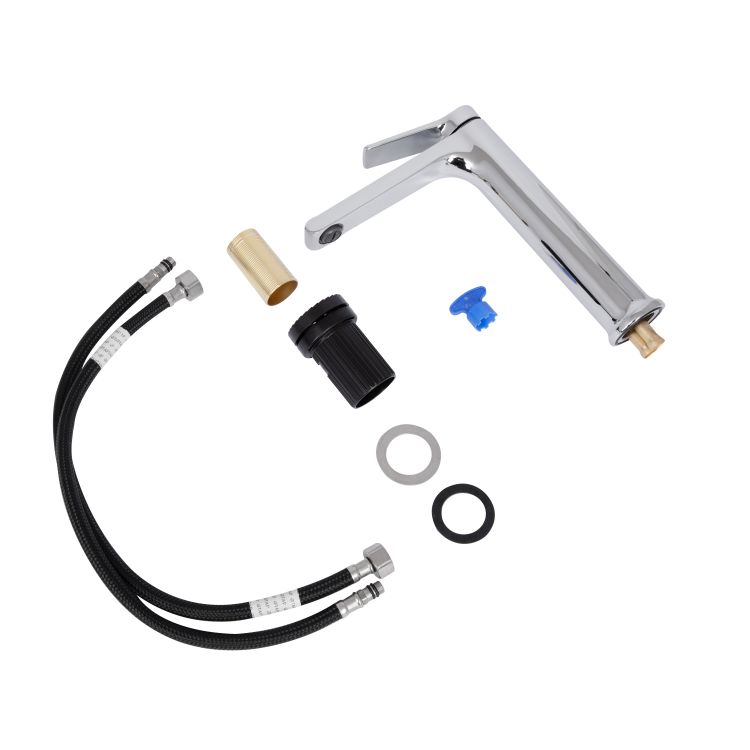 Змішувач для раковини високий Qtap Arvin QTARV269CRM48639 Chrome - 7