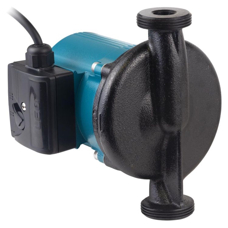 Насос циркуляційний Aquatica 774471 270Вт Hmax 12м Qmax 65л/хв Ø1½&amp;quot; 180мм + гайки Ø1&amp;quot; Leo 3,0 - 4