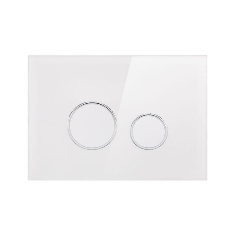 Панель смыва для унитаза Q-tap Nest PL M11GLWHI - 1