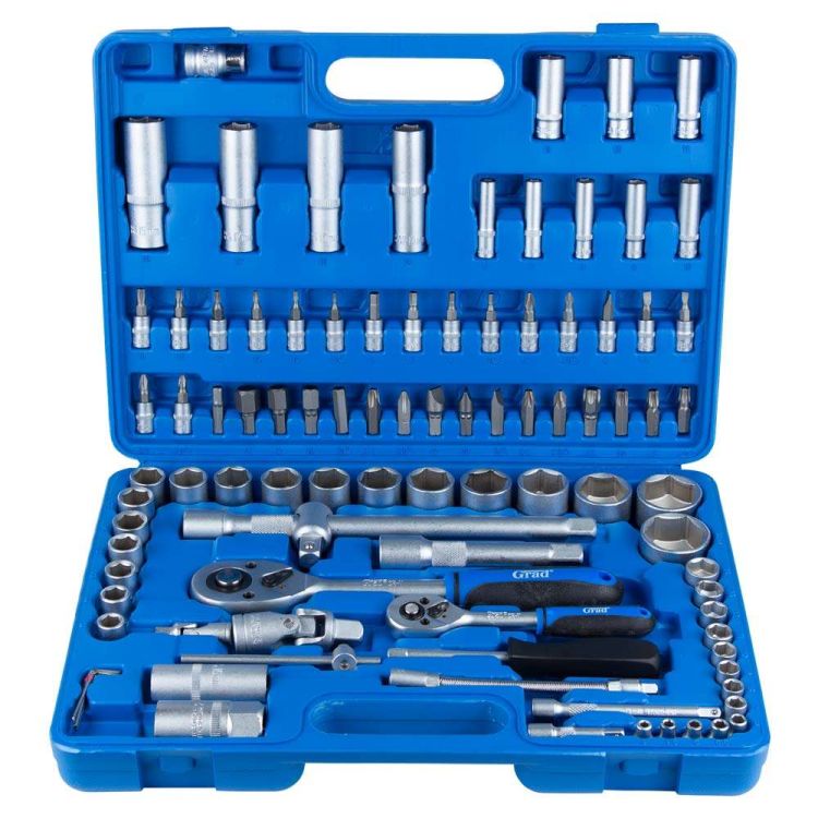 Набір насадок торцевих і біти 1/4&amp;quot;, 1/2&amp;quot; 94шт Start Grad (6003175) - 2