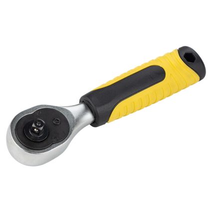 Ключ-трещотка укороченная 1/4&amp;quot; 145мм 72T CrV Sigma (6050271) - 4