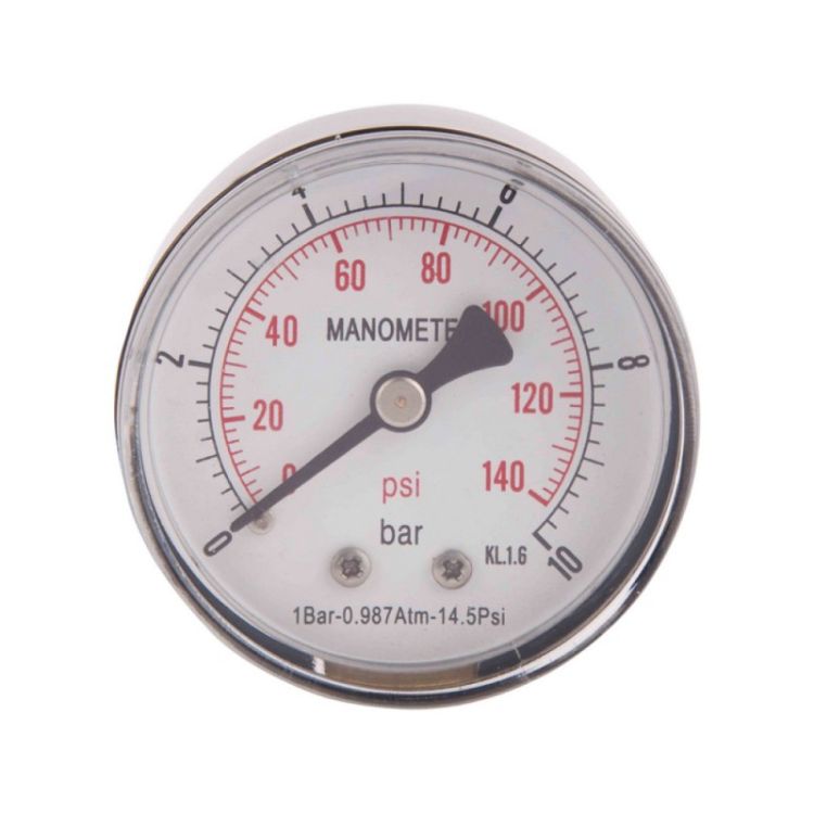 SD Термоманометр задн. подкл. 1/2 Ø80мм 120ºC 10 бар SD17310B - 1