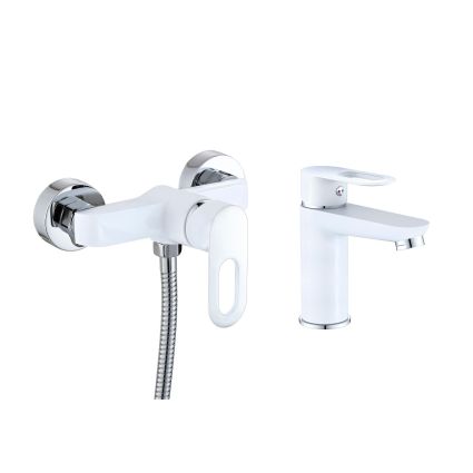 Набор смесителей Latwa 001+ Latwa 010 White - 1