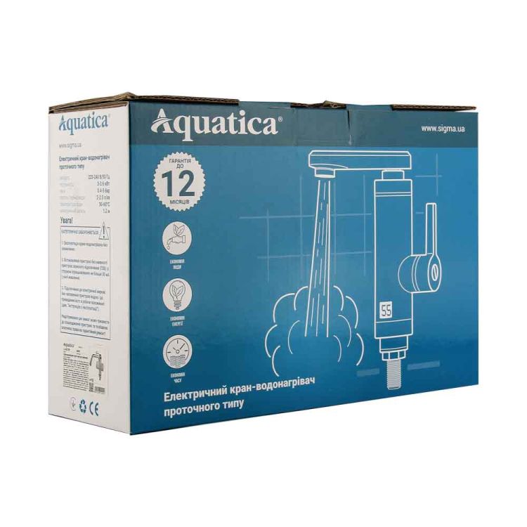 Електричний водонагрівач кран AQUATICA 3 кВт (LZ-5A211W) - 8