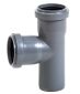 Трійник каналізаційний 50x50x87,5° СВК - 1