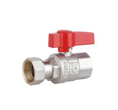 Кран кульовий прямий 3/4&quot;вв з накидною гайкою Standart TAS260W20 Thermo Alliance