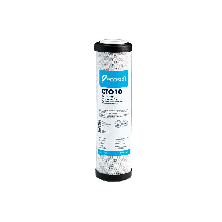 Картридж из пресс. углем Ecosoft CHVCB2510ECO 2,5&amp;quot;х10&amp;quot; (СТО 10) - 1
