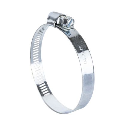 Хомут червячный оцинкованный 12,7мм D50-76мм 10шт Grad (2511465) - 1