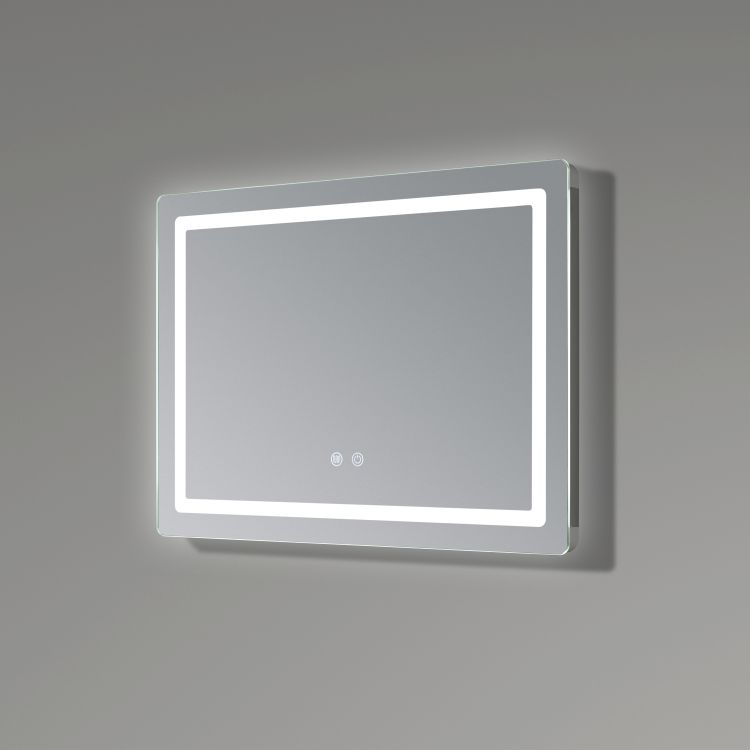 Дзеркало Qtap Mideya (DC-F614) 700х500 з LED-підсвічуванням Touch, з антизапотіванням, димером, рег. яскравості QT2078NCF07050W - 5