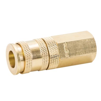 Соединение быстросъемное усиленное с фиксатором 1/4&amp;quot; (латунь) Sigma (7021641) - 3