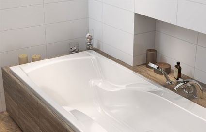 Ванна акрилова Cersanit ZEN 180х85 з ніжками і кріпленням - 4